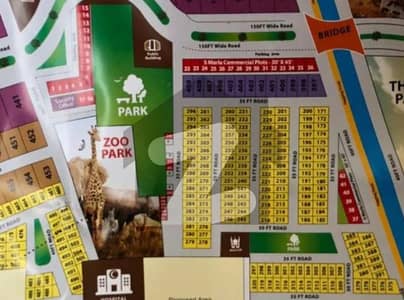 سپر سٹی ملتان روڈ,ساہیوال میں 3 مرلہ رہائشی پلاٹ 33.0 لاکھ میں برائے فروخت۔