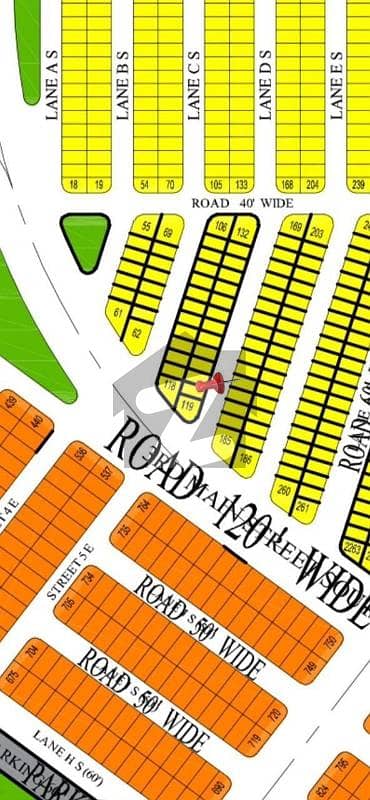 DHA city Plot For sale
