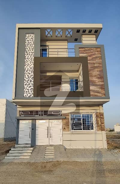 سعدی گارڈن - بلاک 3 سعدی گارڈن,سکیم 33,کراچی میں 4 کمروں کا 5 مرلہ مکان 1.9 کروڑ میں برائے فروخت۔