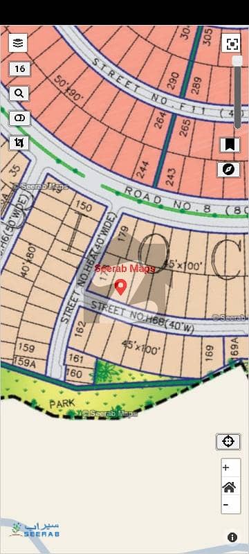 Back Park 1 Kanal Plot For Sale