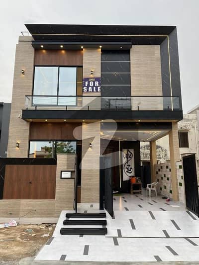 5 Marla Brand New Super Luxury Ultra Modern Designer House For Sale In DHA Rahbar