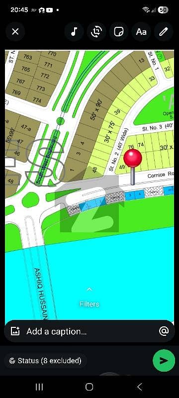 بحریہ ٹاؤن فیز 4 بحریہ ٹاؤن راولپنڈی,راولپنڈی میں 12 مرلہ کمرشل پلاٹ 15.5 کروڑ میں برائے فروخت۔