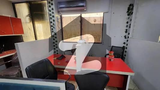 FURNISHED OFFICE IS AVAILABLE ON THE RENT INTHE 24/7 COMMERCIAL BUILDING AT SHAHRE E