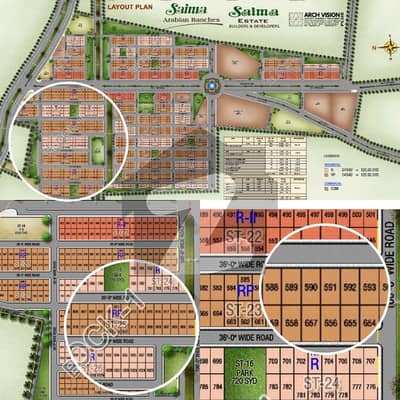 Saima Arabian Ranches Plot For Sale 150 FT Main Road | 100 FT Road Corner West Open Saima Arabian Ranches Plot For Sale 150 FT Main Road | 100 FT Road Corner West Open