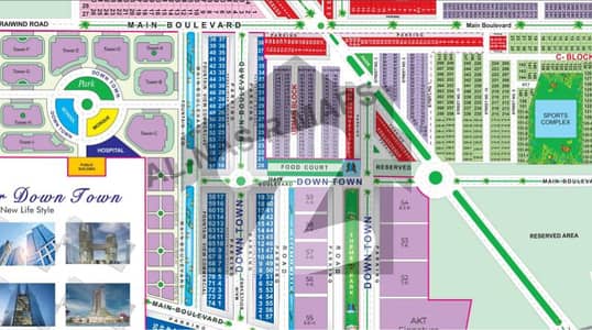 3 Marla Residential Plot For Sale In Al-Kabir Town Phase 2 Usman Block Near Downtown Commercial