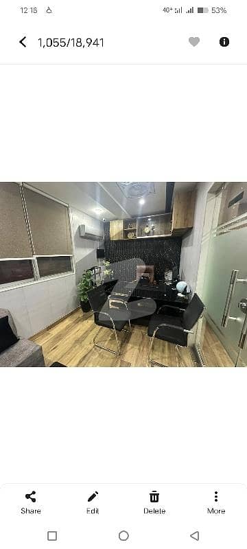 Rex Marketing! Blue Area Office 250 Sqft Furnished 1st Floor Available For Rent