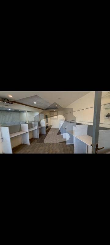 Semi Furnished Office   Shahrah E Faisal Walking Distance  Ready To Move Best Option For IT