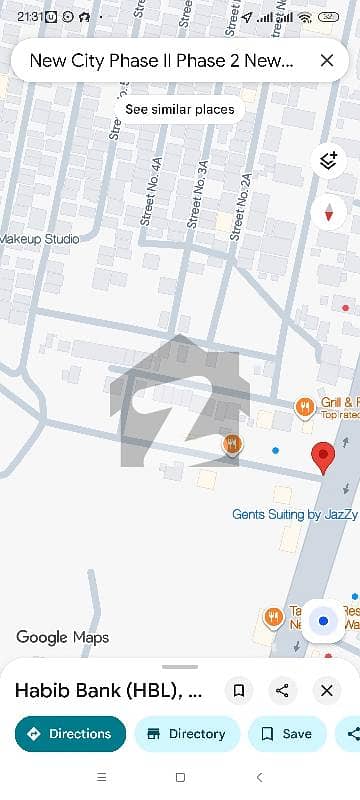 نیو سٹی فیز 2 نیو سٹی,واہ میں 11 مرلہ کمرشل پلاٹ 6.5 کروڑ میں برائے فروخت۔