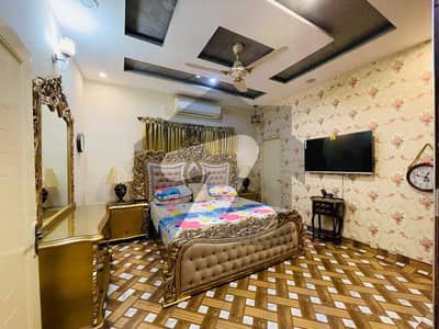 1 Bed fully furnished apartment available for rent in sec C Bahria Town Lahore. near