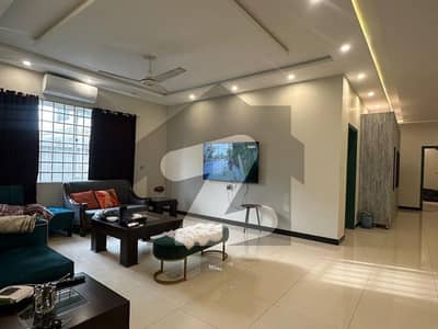 1 Kanal House Ground Portion Available Brand New Beautiful Luxury Modern Designer Stylish Very Prime Location With Lawn Available