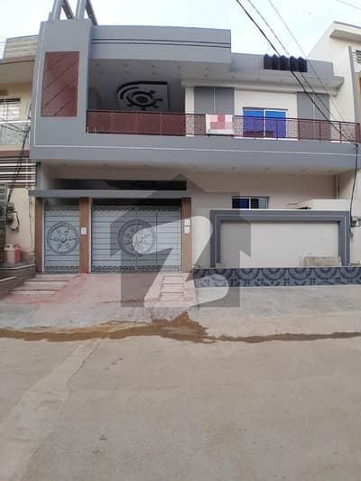 BRAND NEW 240 SQUARE YARD GROUND+ONE LUXURY HOUSE FOR SALE IN SECTOR 25-A PUNJABI SAUDAGAR MULTI PURPOSE CORPORATE HOUSING SOCIETY SCHEME 33 KARACHI