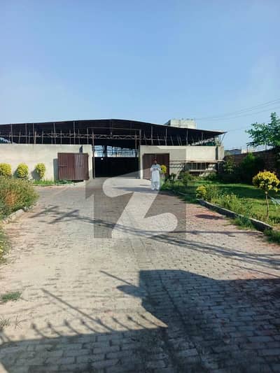 3 Kanal Factory / Warehouse / Hall for Rent | Main Railway Road Location