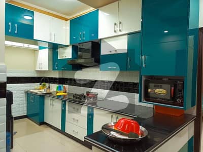 4Bed Dd Gold line Residency Flat For Sale In Gulistan E Jauhar Block 16