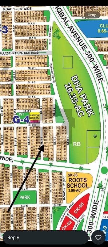 ڈی ایچ اے فیز 1 ۔ سیکٹر جی ڈی ایچ اے فیز 1,ڈی ایچ اے ڈیفینس,ملتان میں 1 کنال رہائشی پلاٹ 68.0 لاکھ میں برائے فروخت۔