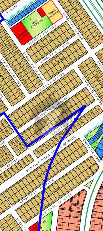 10 Marla Plot For Sale In D Block Top City1 Islamabad