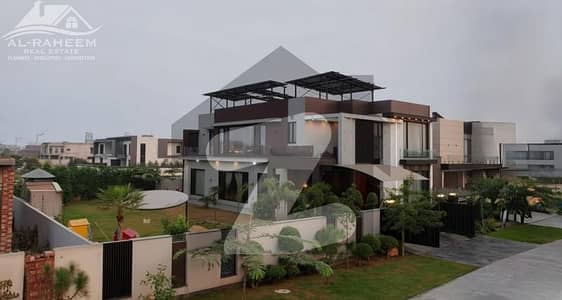 OWNER NEEDY 1 KANAL ULTRA MODERN MAZHAR DESIGN FULL BASEMENT FULLY FURNISHED BUNGALOW WITH INDOOR SWIMMING POOL PLUS 1 KANAL MENTAINED LAWN FOR SALE IN DHA PHASE 6 WITH 10 KVA SOLAR INSTALLED NEAR TO RAYA.