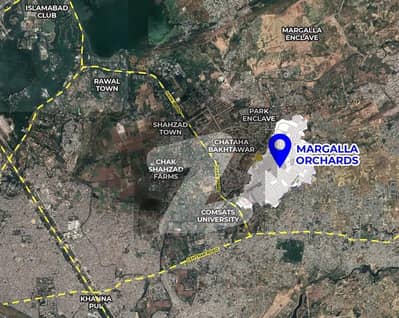 1 Kanal Residential Plot For Sale In Margalla Orchards