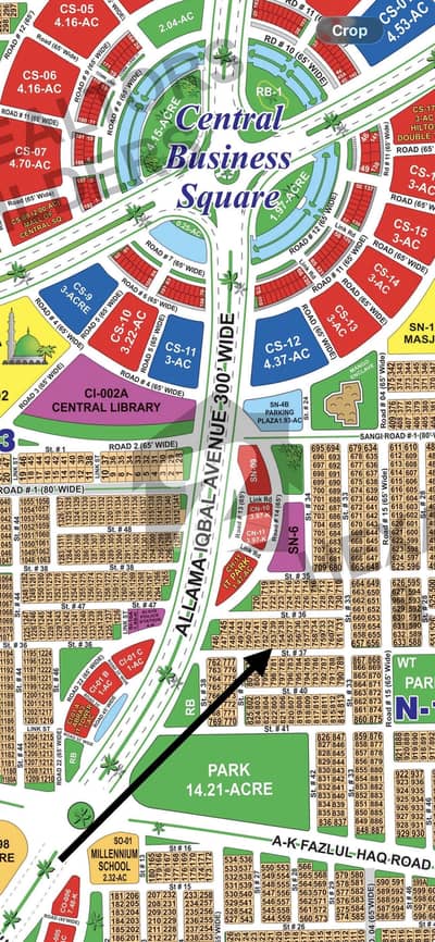 SECTOR N KANAL NEAR MAIN BOULEVARD 300FT