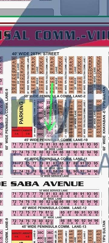 Peninsula Commercial 100 yards Corner plot Sale