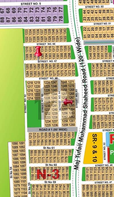 Sector N 1 Kanal Zero Development Charges Near Ring Road For Sale