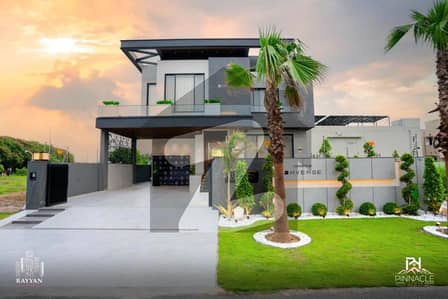 100% Original Add 1 Kanal Top Quality Build Luxurious Beautiful Modern Design Villa Double Height Lounge Full Furnished With Basement For Sale In DHA Lahore Phase 6 Prime Location