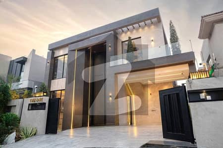 100% Original Add 1 Kanal Top Quality Build Luxurious Beautiful Modern Design Double Height Lounge Villa With Basement For Sale In DHA Lahore Phase 6 Prime Location Near to Mosque
