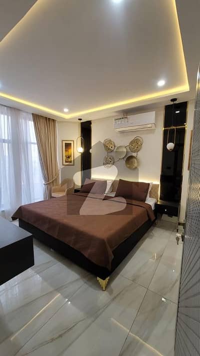1 Bed Fully Luxurious Furnished Flat With Original Pictures Attached Available For Rent In The Heart Of Bahria Town Lahore