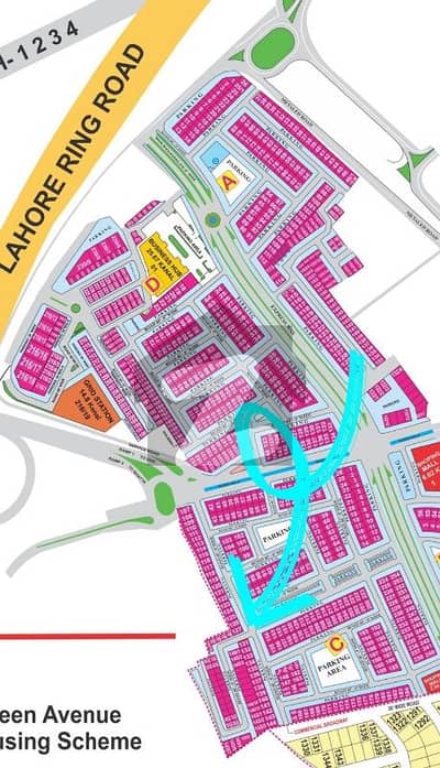 4 Marla Commercial plot near to DHA Quetta office DHA Phase 8