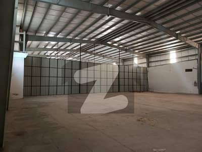 Main Road Located 5000 Sqft Warehouse Available On Rent In I-9 Very Suitable For Distribution Setup