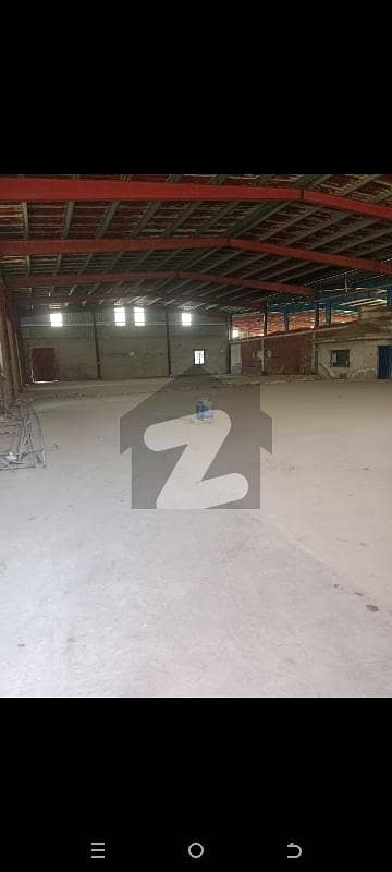 ملتان روڈ لاہور میں 12 کنال فیکٹری 9.0 لاکھ میں کرایہ پر دستیاب ہے۔