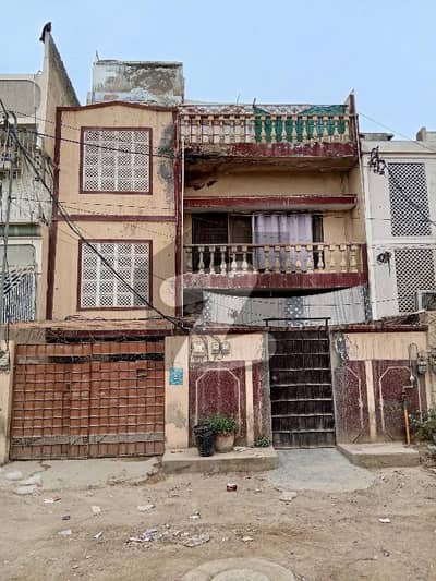 Road Facing Old Construction