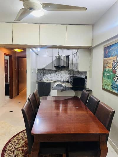 Furnished Apartment For Rent In Clifton Block 2.