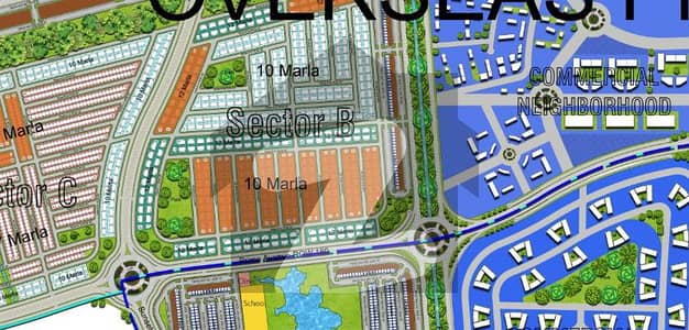 کیپیٹل اسمارٹ سٹی اوورسیز کیپٹل سمارٹ سٹی,راولپنڈی میں 10 مرلہ رہائشی پلاٹ 57.5 لاکھ میں برائے فروخت۔