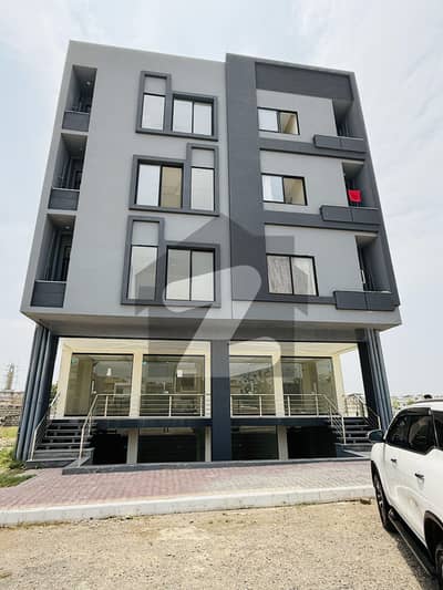 POSSESSION Rs 50,000 RENTAL WORTH Corner Ground Floor Shop For Sale 200 Square Feet Park Facing High Footfall CDA B-17 Islamabad OWN NOW PAY LATER