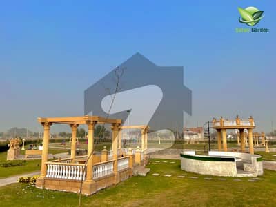 8 marla residential plot on 4 years easy installment plan, Possession on downpayment Safri Garden LDA approved s