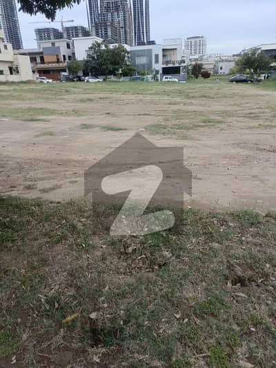 One Kanal Boulevard plot for sale in DHA Phase 2 sector C front open