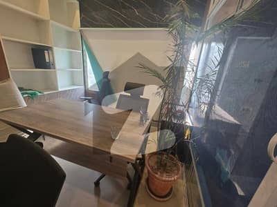 Property Connect Offer! fully furnished Blue Area 800 Sq Ft 1st floor jinnah avenue Space Available For Rent In Blue Area