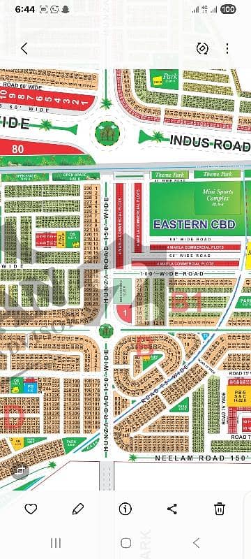 Lda City Lahore 1-Kanal Possession Plot Available For Sale 75ft Road Plus Corner