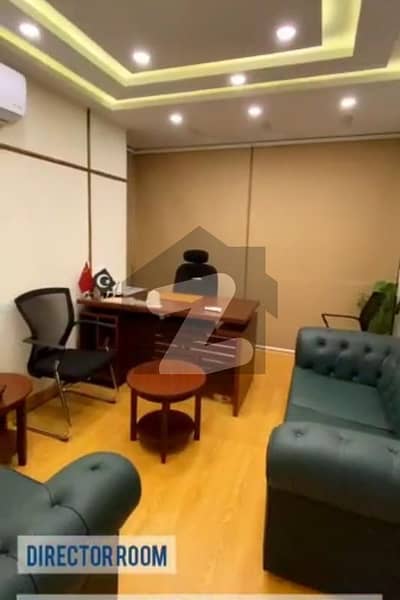 Cozy & Modern Fully Furnished 1900 Square Feet Office For Rent Blue Area Islamabad 2nd Floor