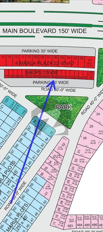 2 Marla Commercial plot on ground on possession in A Civic Block available for sale