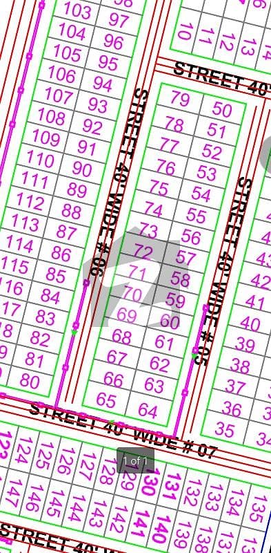 25x50 5 Marla Street 06 plot for Sale G-15/3