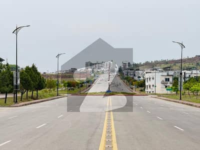 Plot For Sale In Sector I Back Open To Boulevard Possession Utility Paid Back Open For Lawn also Best Location For living Bahria Enclave Islamabad