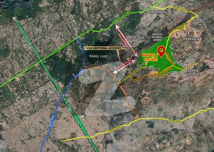 10 Marla Plot on 80 Feet Road Southern Bypass