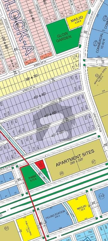14 Marla Plot Block A Faisal Hills For Sale
