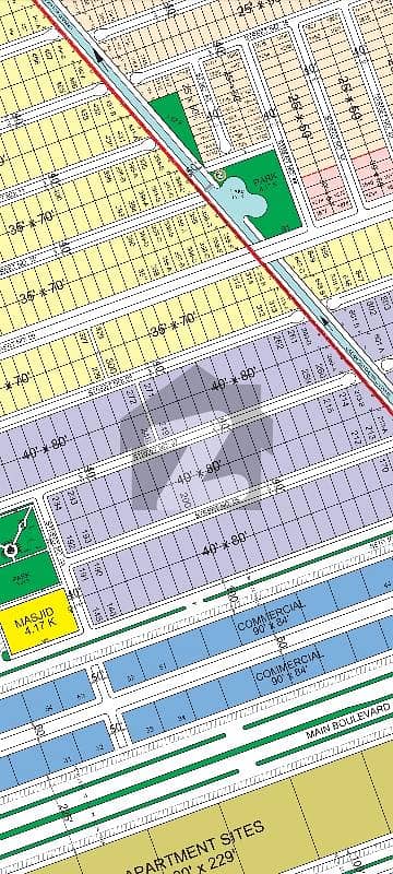 14 Marla Plot Block B Faisal Hills For Sale