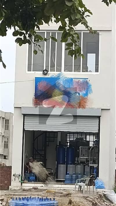 2 Marla Dubble storey shop available for sale in Nasheman Iqbal phase 2 college Road Lahore