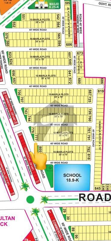 بحریہ ٹاؤن ۔ غزنوی بلاک بحریہ ٹاؤن ۔ سیکٹر ایف,بحریہ ٹاؤن,لاہور میں 14 مرلہ رہائشی پلاٹ 1.65 کروڑ میں برائے فروخت۔