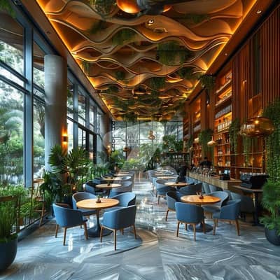 PRIME Commercial Space For Rent | Gulberg Main Boulevard | Ideal For Restaurant, Caf, Franchise With Roof Top As Well.