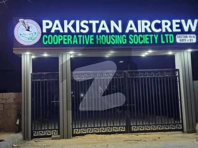پاکستان ایئر کریو کو-آپریٹو ہاؤسنگ سوسائٹی سکیم 33,کراچی میں 1 کنال رہائشی پلاٹ 2.8 کروڑ میں برائے فروخت۔
