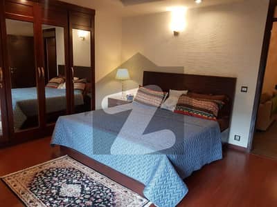 Three Bedroom 1750sqft Fully Furnished Apartment With Amazing Furnishing For Rent In Silver Oaks F-10 Islamabad